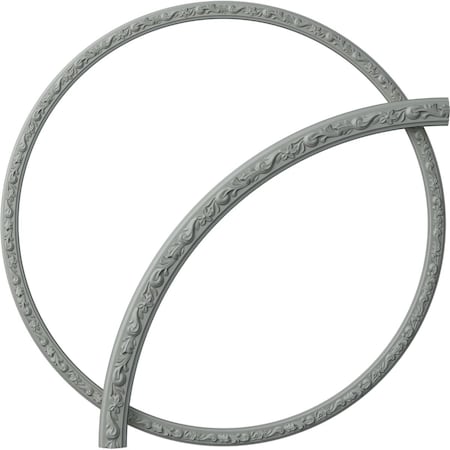 Ekena Millwork 52-in. OD x 48-in. ID x 2-in. W x 1-in. P Kent Ceiling Ring Kit CRK25KE